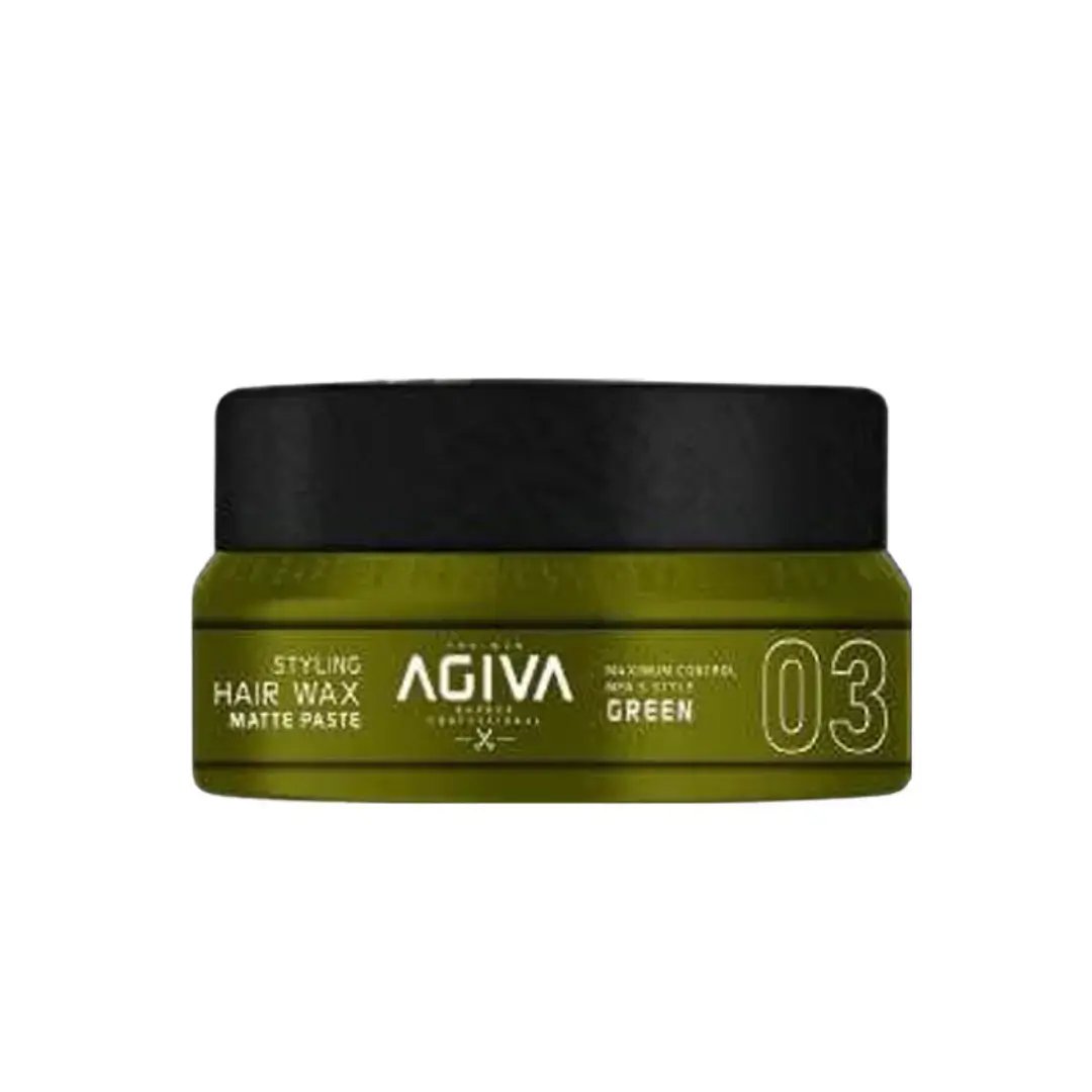 03 Wax Matte Paste Vert 90ml AGIVA