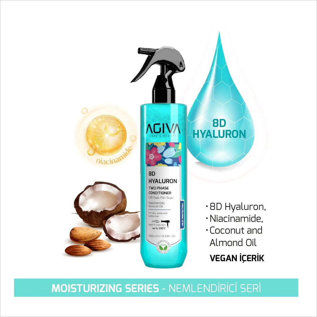 8D Hyaluron Pro Care Two Phase Conditioner AGIVA