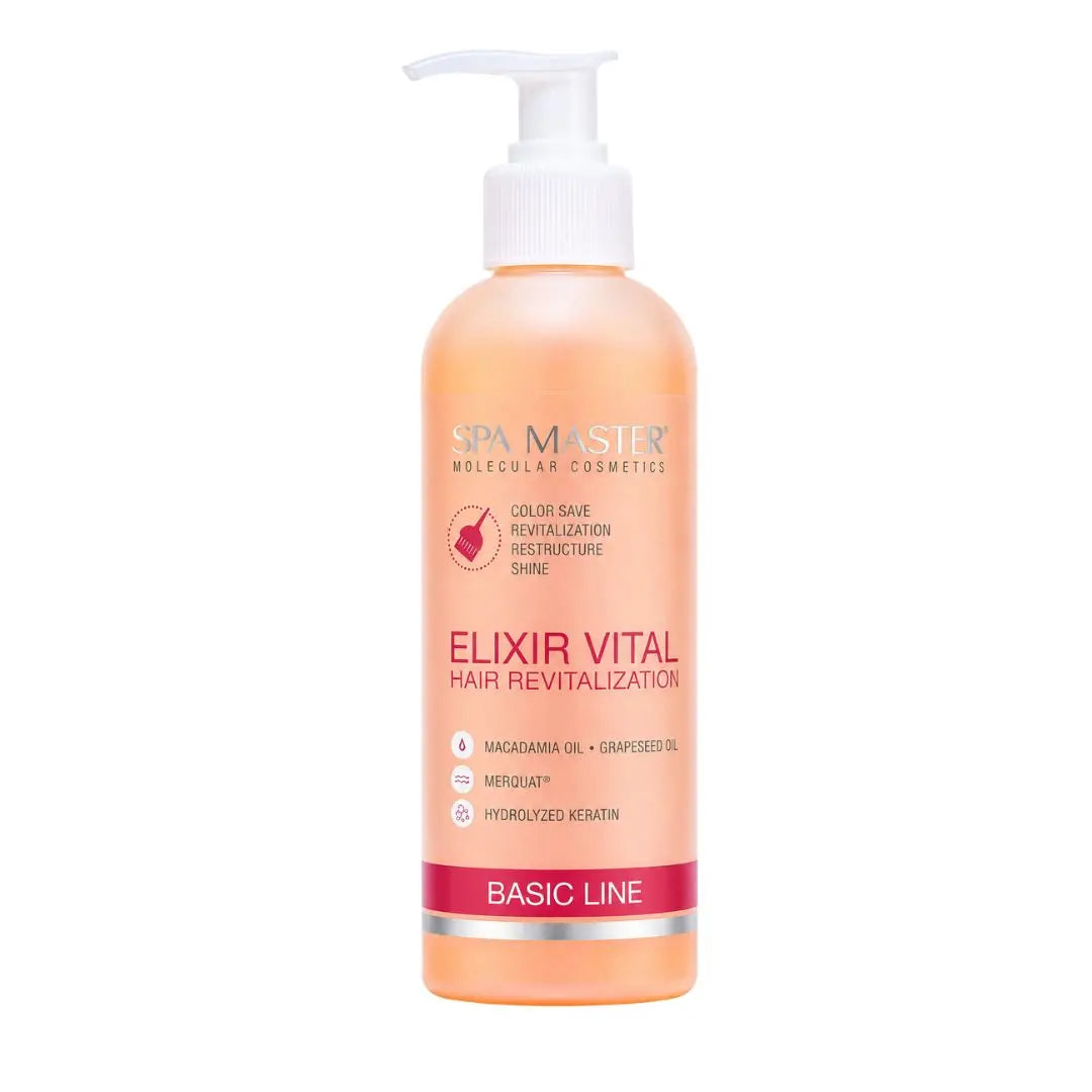 Spa Master Elixir Vital Hair Revitalization 330 ml i orange flaska med vit pump