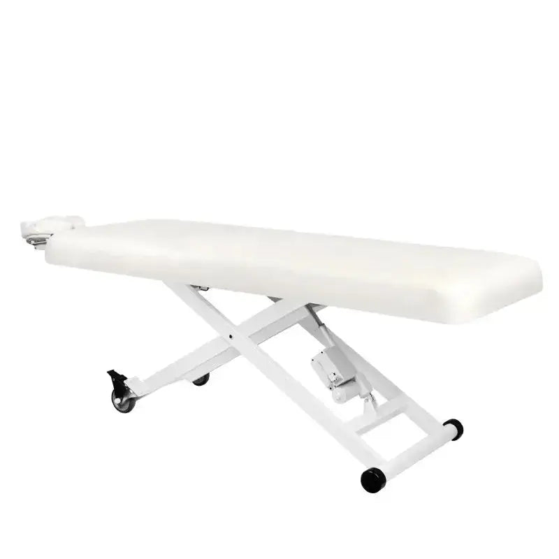 Electric bed massage azzurro 1 force. White BarberCity