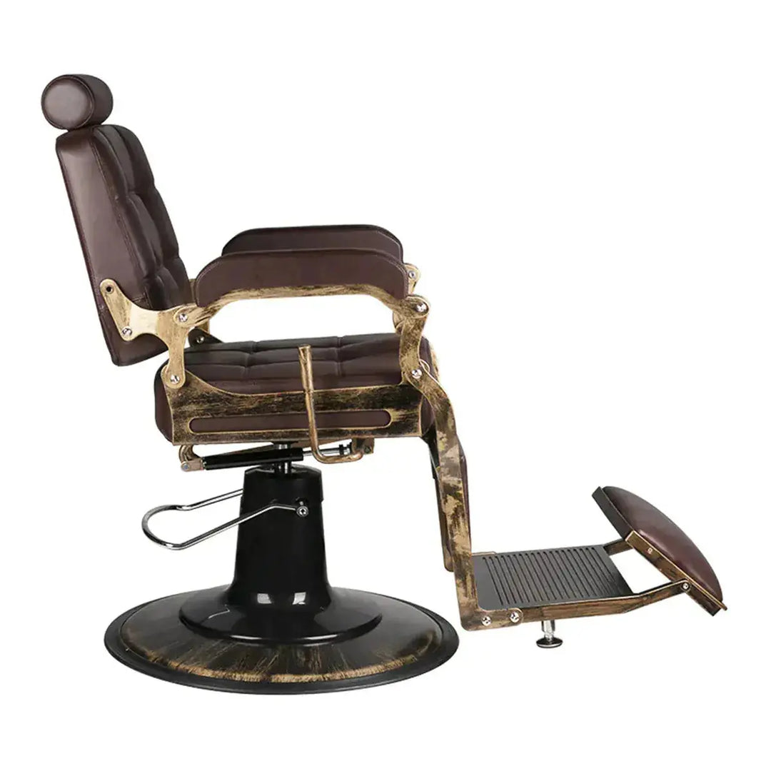 Brown Boss Barber Chair Gabbiano