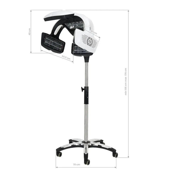 infrazon standing Y-707 white BarberCity