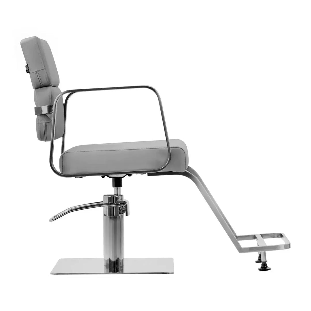 Porto hairdressing chair grey Gabbiano