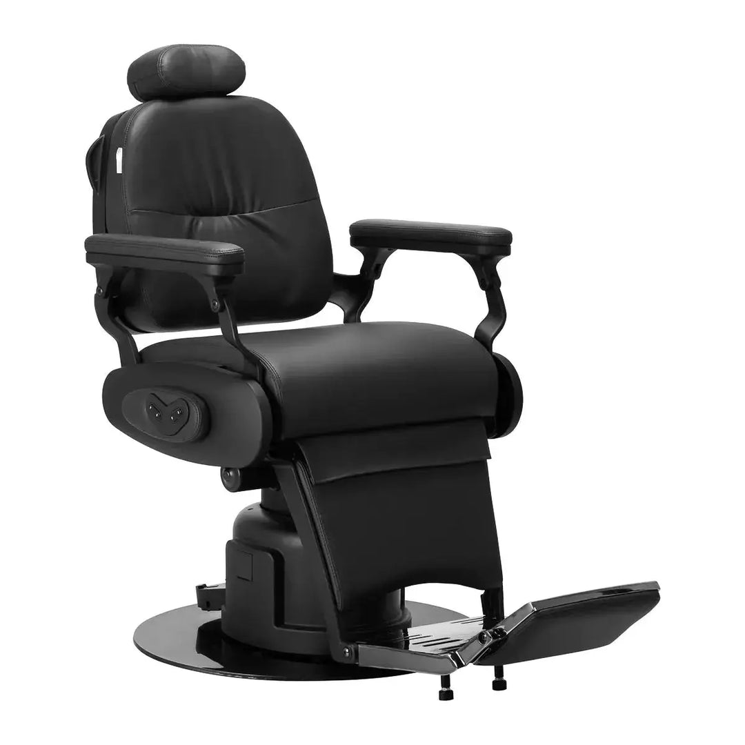 Duke Electric Barber Chair Black Gabbiano