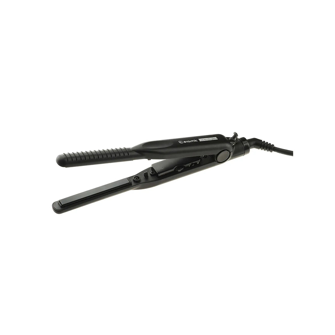 Cera ceramic freestyler slim plattång i svart med smala plattor och sladd