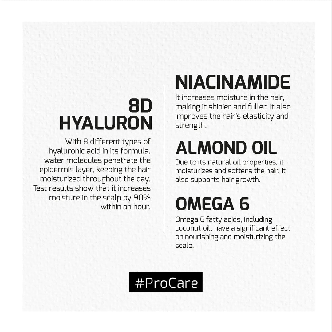 8D Hyaluron Pro Care Liquıd Hair Conditioner AGIVA