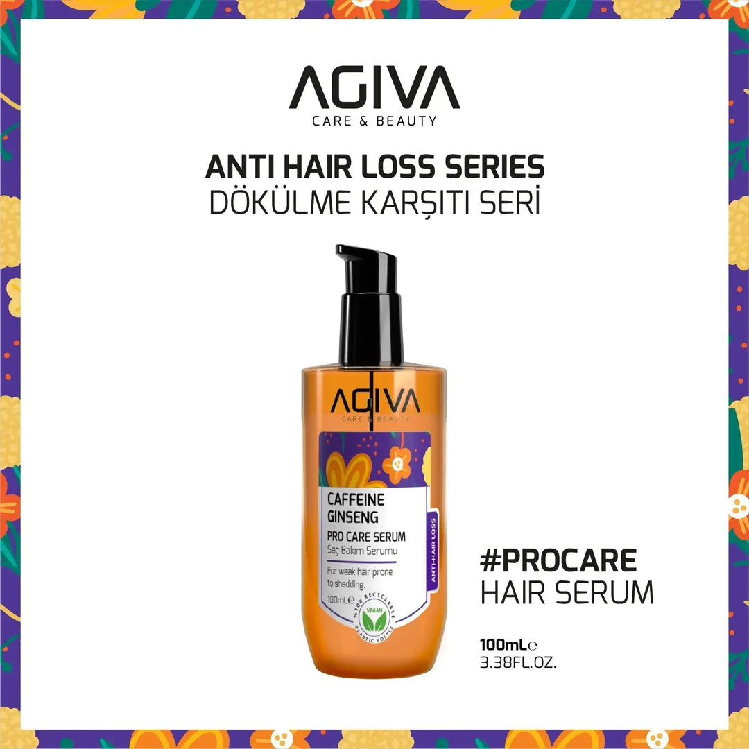 Caffeine Ginseng Pro Care Hair Serum AGIVA