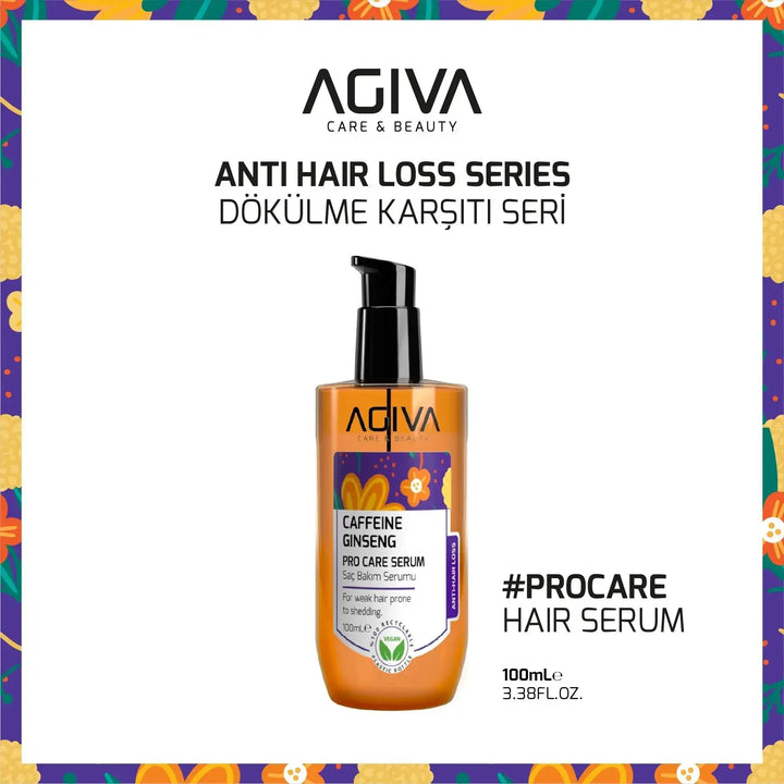 Caffeine Ginseng Pro Care Hair Serum AGIVA