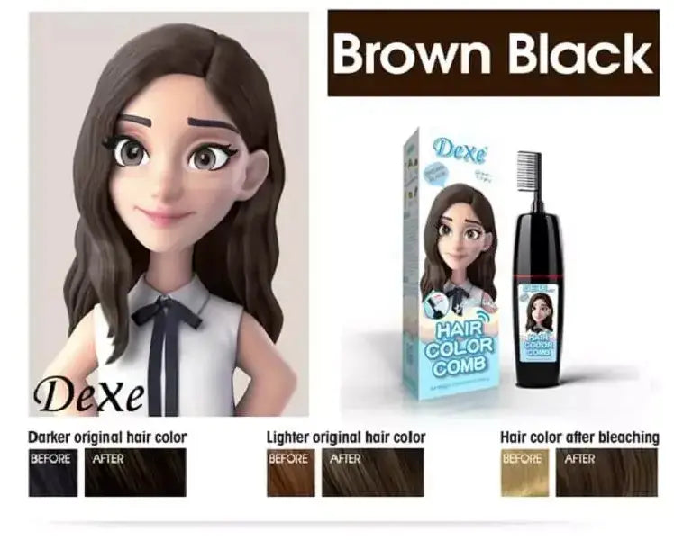 Color Shampoo - brown Black DEXE