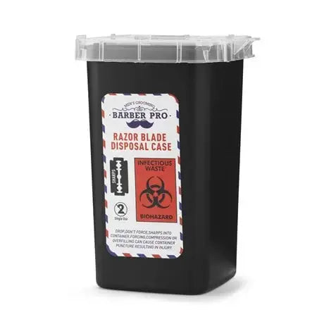 Barber Pro Blades container Klipp&Trim