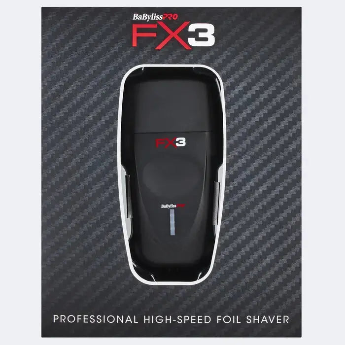 BaBylissPRO® FX3 Professional High Speed Foil Shaver BaByliss