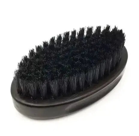 Naturlig mini skäggborste i trä Klipp&Trim