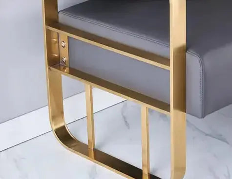 Waiting Chair Black-Gold Klipp&Trim