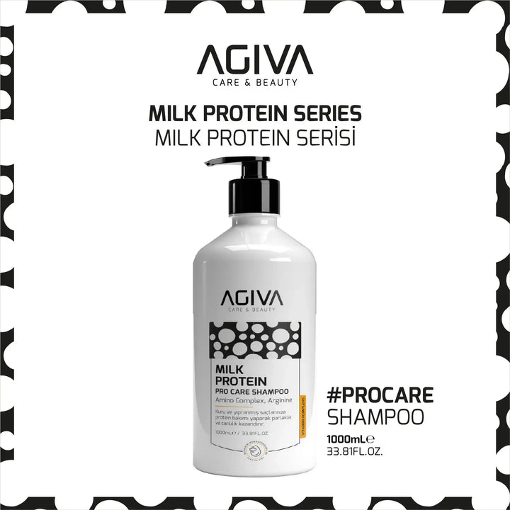 Milk Protein Pro Care Shampoo - 1000 AGIVA