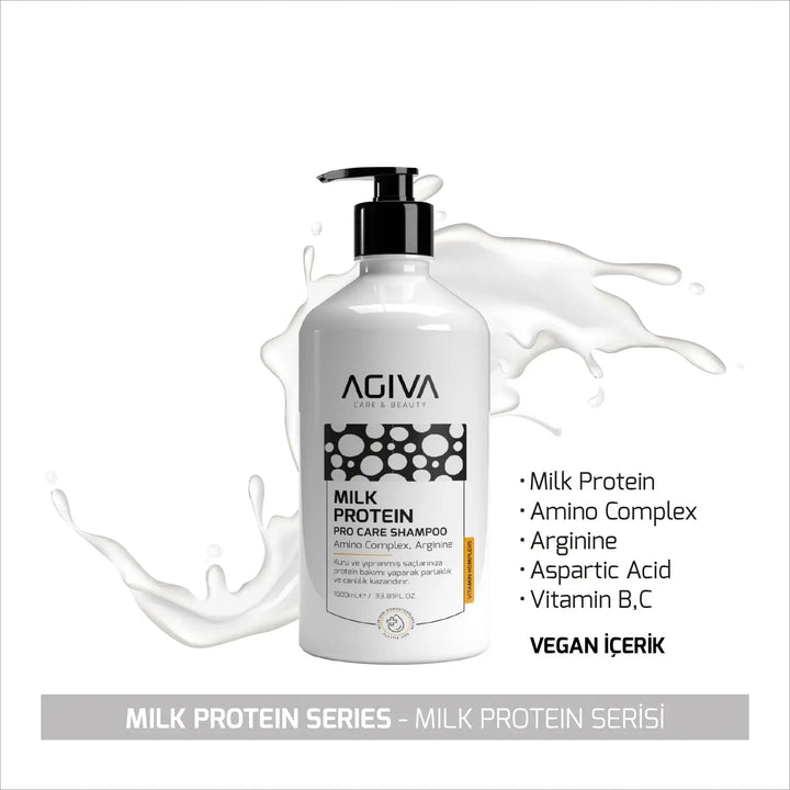 Milk Protein Pro Care Shampoo - 1000 AGIVA