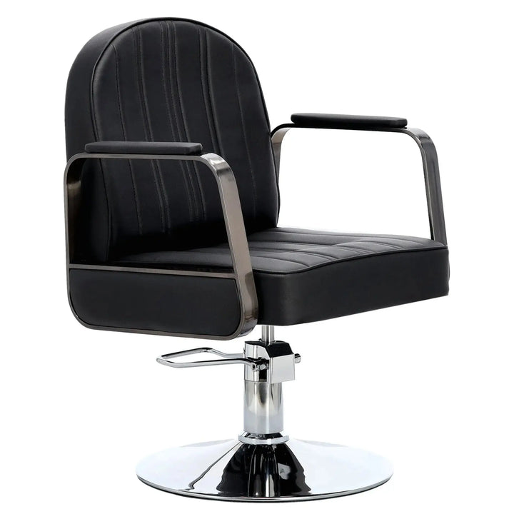 Styling Chair Black - Silver Klipp&Trim