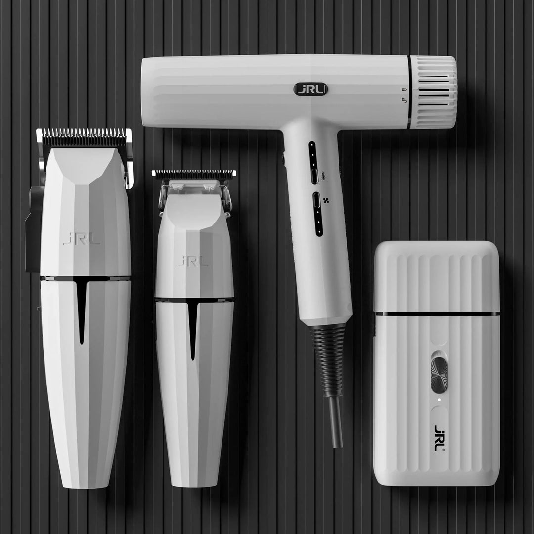 JRL Ghost Collection #3 - Clipper, Trimmer, Shaver & Forte Pro Dryer JRL