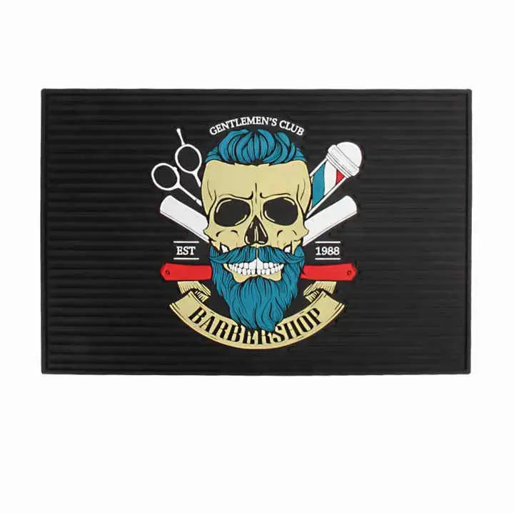 Barbershop Verktygsunderlägg – Halkfri Matta BarberCity