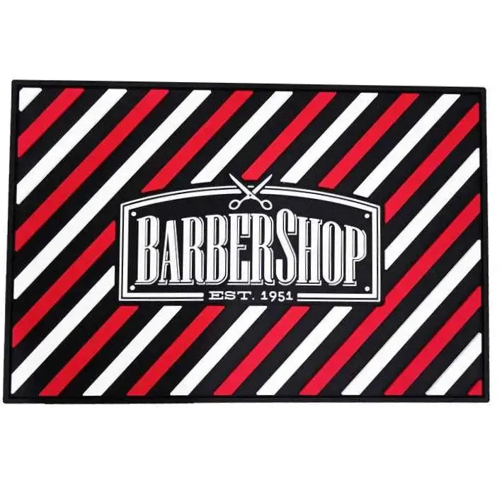 Barbershop Verktygsunderlägg – Halkfri Matta BarberCity