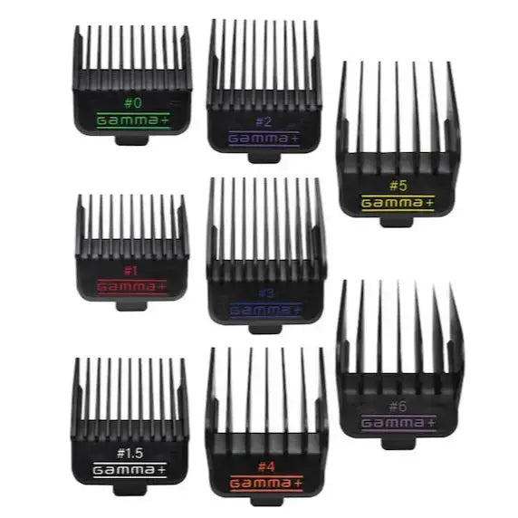 Gamma+ Dub Magnetic Clipper Guards – 8 Premium Distanskammar GAMMA+