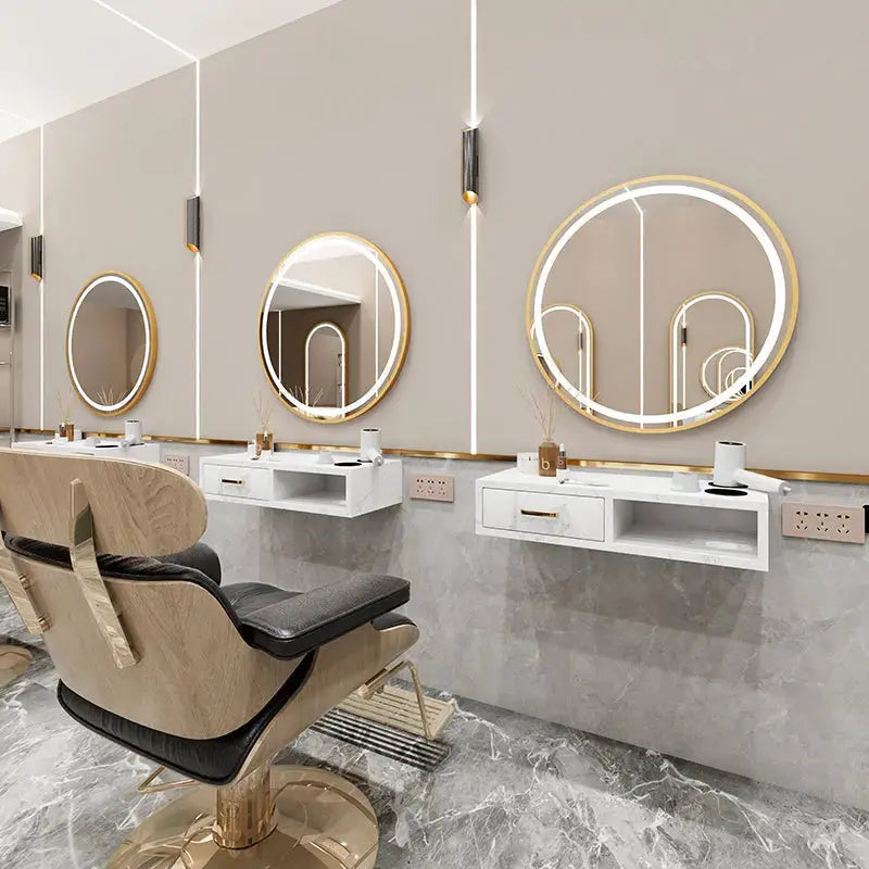 Mirror with lights Klipp&Trim