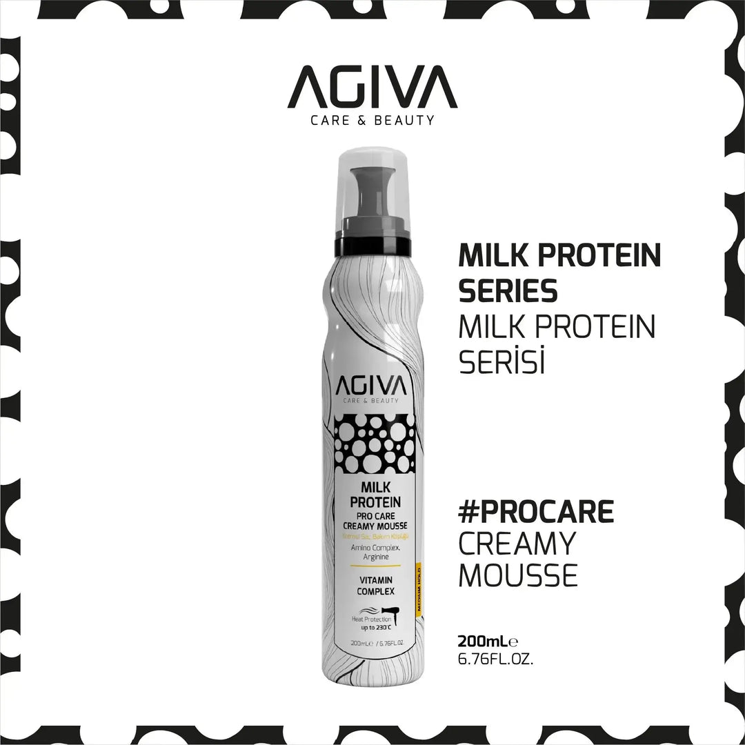 Milk Protein Pro Care Hair Mousse AGIVA