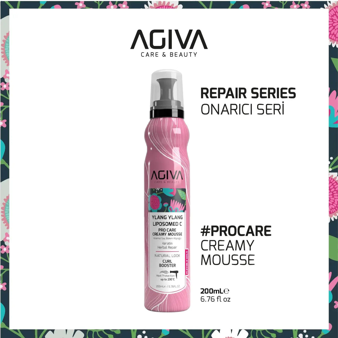 Ylang Ylang Lıpozom C Pro Care Hair Mousse AGIVA