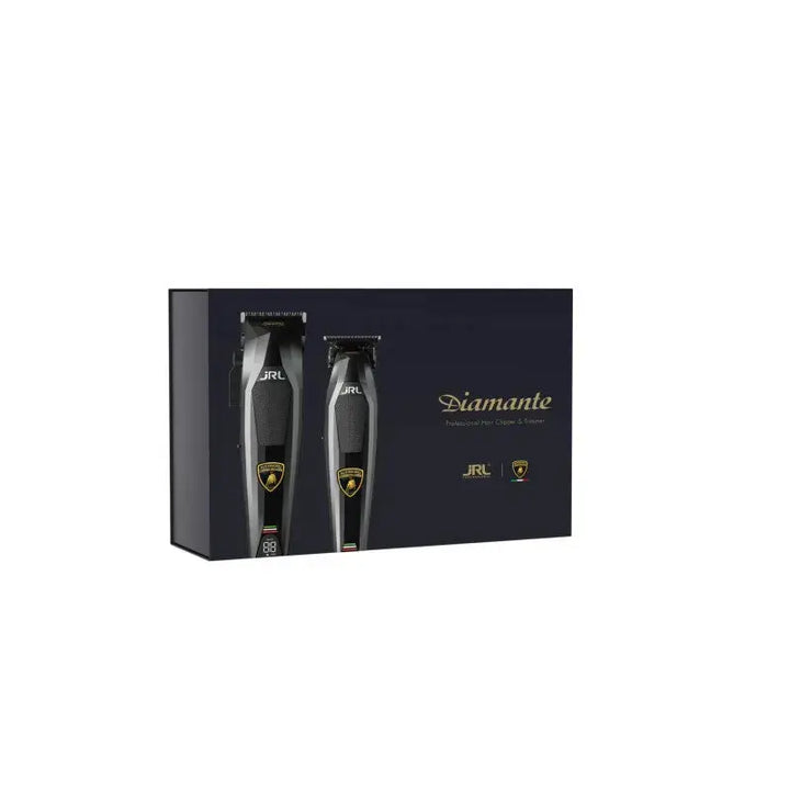 JRL Professional X Lamborghini Diamante Cordless Clipper and Trimmer Combo Black JRL
