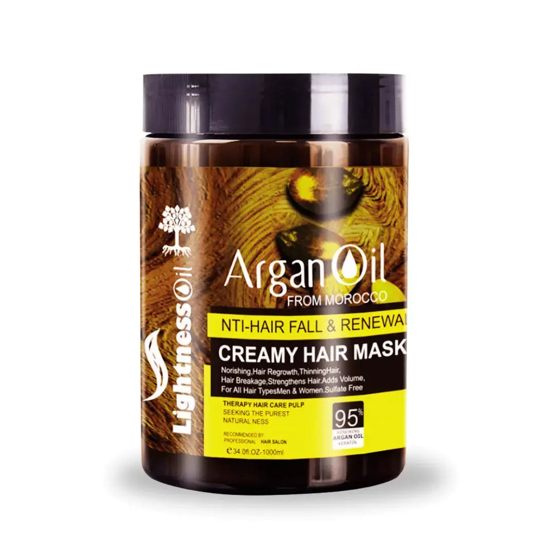 Lightness Argan Oil & Protein – Creamy Hair Mask 1000ml Lightness