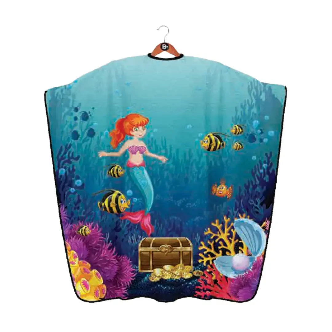 Mermaid Cape - Barnklippkappa BarberCity